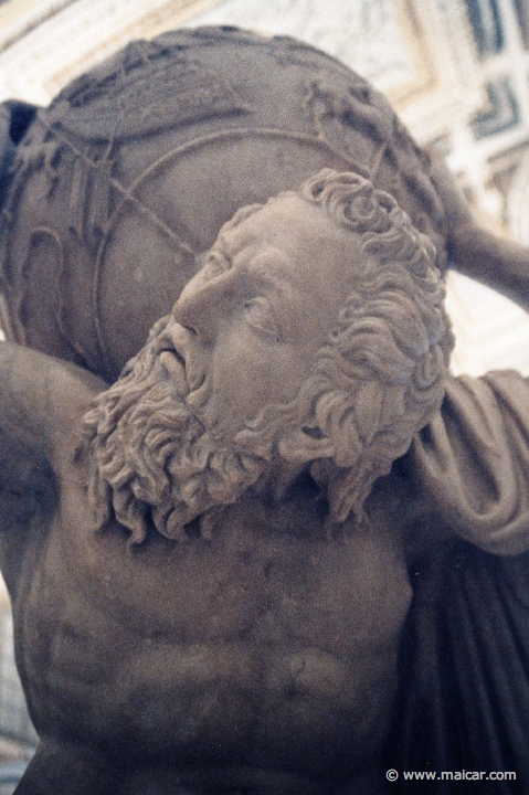 7137.jpg - 7137: Atlante sostiene la volta celeste. Collezione Farnese. National Archaeological Museum, Naples.