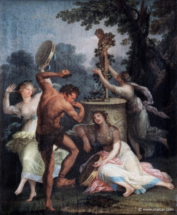 7623.jpg - 7623: Antonio Dominicci 1733-circa 1794: Baccanale. Museo Correale di Terranova, Sorrento.