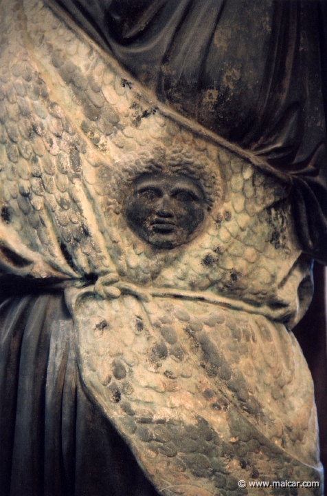 8733.jpg - 8733: Rekonstruktion af ‘Athena Lemnia’. Phidias, Graesk ca. 440 f. Kr. Dresden / Bologna. Den Kongelige Afstøbningssamling, Copenhagen.