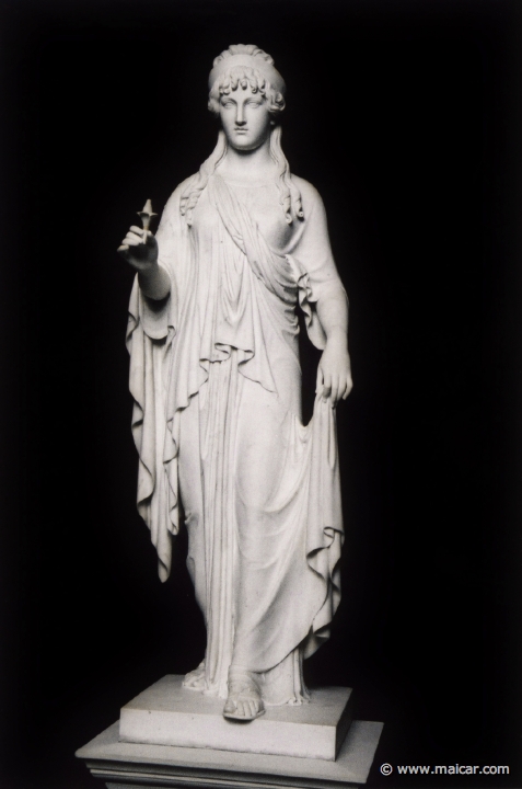 9033.jpg - 9033: Bertel Thorvaldsen 1770-1844: The Goddess of Hope, 1817. The Thorvaldsen Museum, Copenhagen.