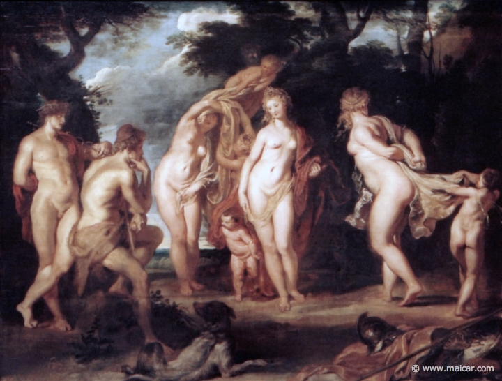 9818.jpg - 9818: Peter Paul Rubens 1577-1640: El Juicio de Paris. Museo Nacional del Prado, Madrid.