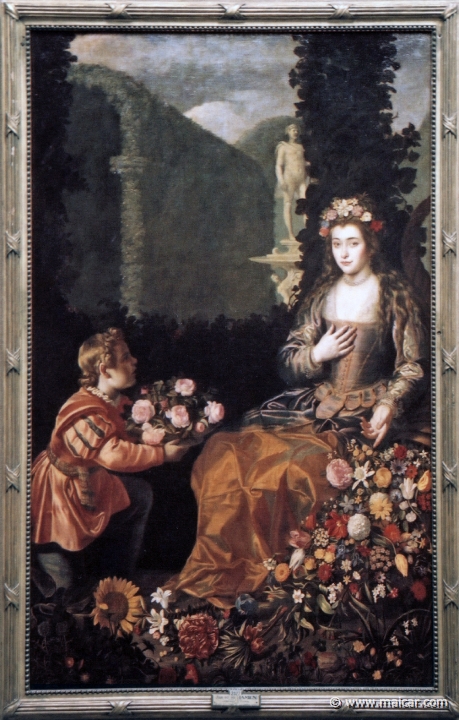 9903.jpg - 9903: Juan van de Hamen 1596-1631: Ofrendas a Flora. Museo Nacional del Prado.