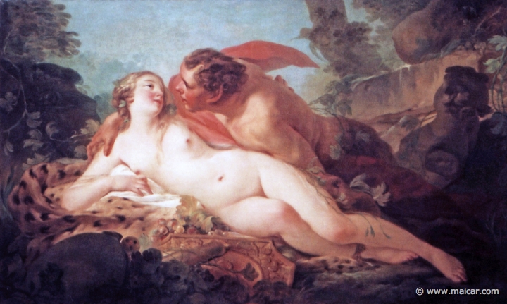 9907.jpg - 9907: Jean-Baptiste Marie Pierre 1714-1789: Júpiter y Antíope. Museo Nacional del Prado.
