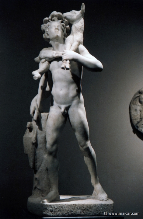9916.jpg - 9916: «Fauno del cabrito», siglo II d.C. Museo Nacional del Prado.