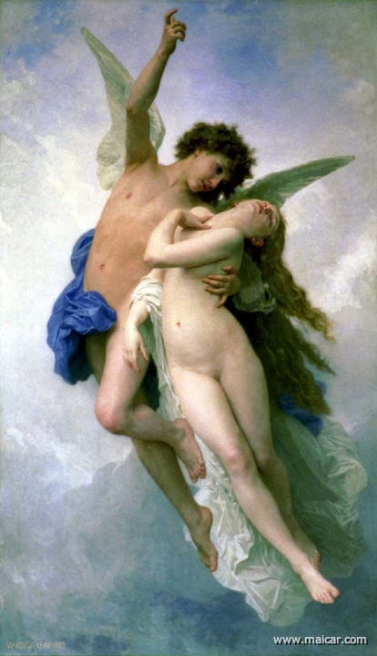 bouguereau007.jpg - bouguereau007: William-Adolphe Bouguereau (1825-1905): Psyche et L'Amour (1889).