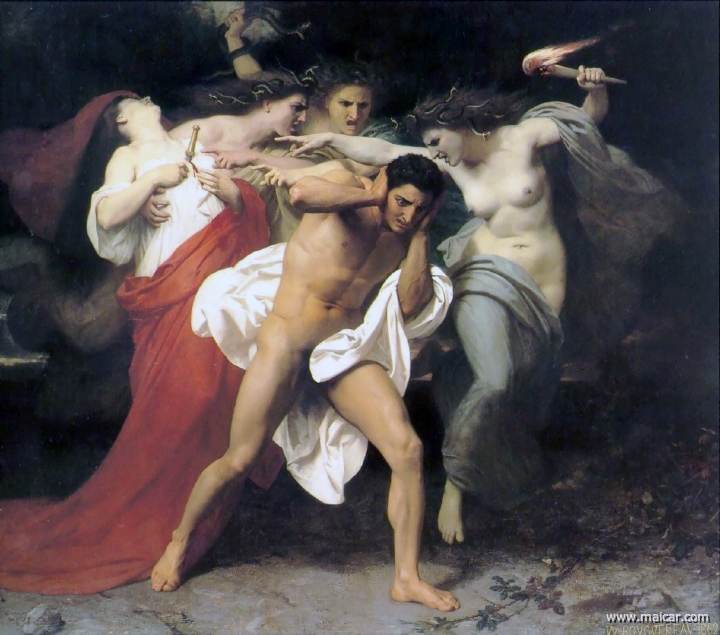 bouguereau009.jpg - bouguereau009: William-Adolphe Bouguereau (1825-1905): Orestes Pursued by the Furies.