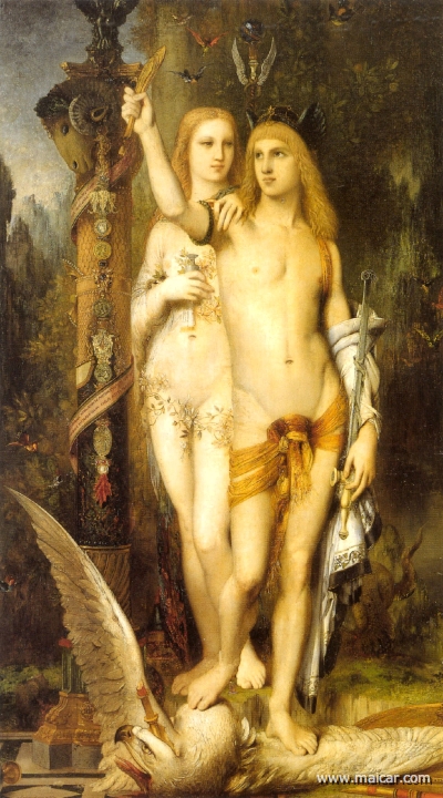 moreau004.jpg - moreau004: Gustave Moreau (1826-1898): Jason (1865).