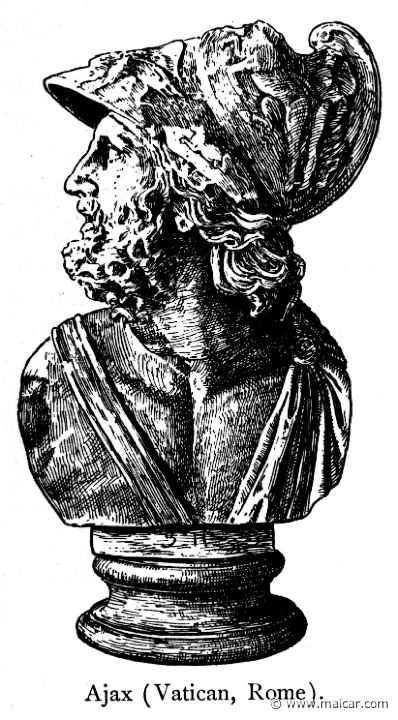 bul286.jpg - bul286: Kopf des Aias. Von einer Statuengruppe im Typus des “Pasquino” Römische Kopie nach einem griechischen Werk des 2. Jh. v. Chr.