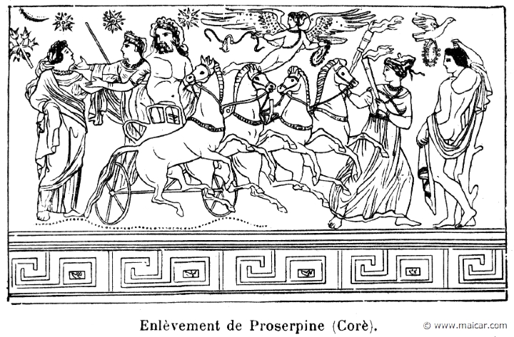 comm226.jpg - comm226: Enlèvement de Proserpine (Corè). Info n/a. P. Commelin, Mythologie Grecque et Romaine, Éditions Garnier Frères, Paris.