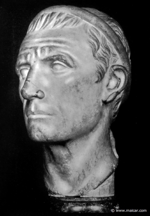 hek123a.jpg - hek123a: Antiochos III. von Syrien (?). Paris, Louvre. Die Bildniskunst der Griechen und Römer, von Anton Hekler (1912).