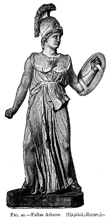 mur020.jpg - mur020: Athena.Alexander S. Murray, Manual of Mythology (1898).