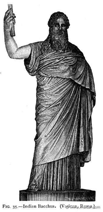 mur025b.jpg - mur025b: Dionysus "Sardanapalos," 300 BC.Alexander S. Murray, Manual of Mythology (1898).