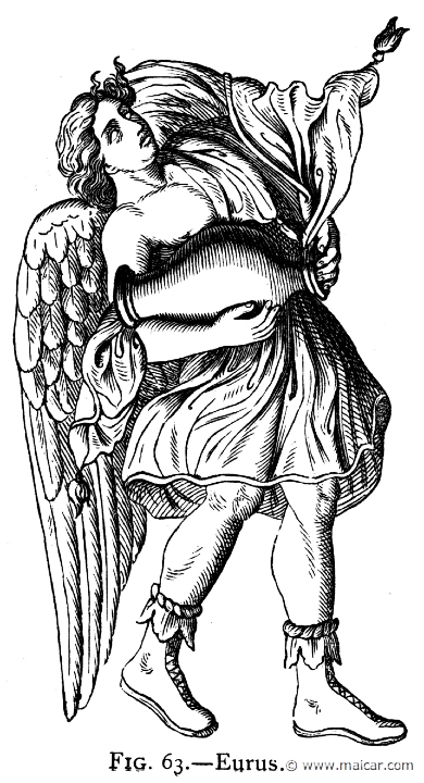 mur063.jpg - mur063: Eurus, the East wind.Alexander S. Murray, Manual of Mythology (1898).