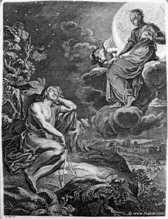 3006detail.jpg - 3006 (detail): The Moon and Endymion.Bernard Picart (1673-1733), Fabeln der Alten (Musen-Tempel), 1754.