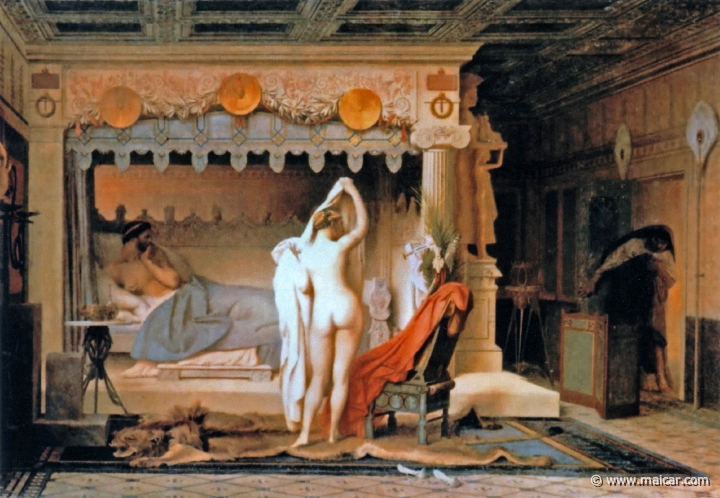 print019.jpg - print019: Jean-Léon Gérôme (1824-1904): King Candaules (1859).