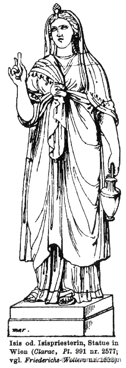 RII.1-0371.jpg - RII.1-0371: Isis (or priestess of Isis).Wilhelm Heinrich Roscher (Göttingen, 1845- Dresden, 1923), Ausfürliches Lexikon der griechisches und römisches Mythologie, 1884.