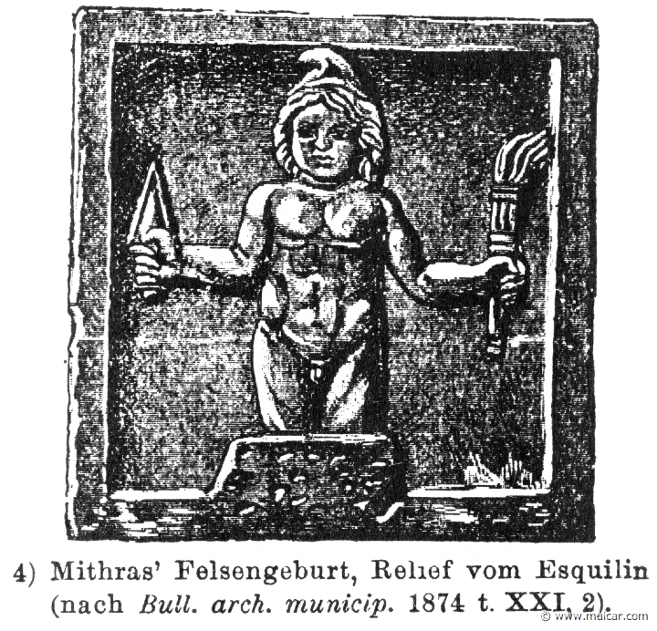 RII.2-3046.jpg - RII.2-3046: Mithras.Wilhelm Heinrich Roscher (Göttingen, 1845- Dresden, 1923), Ausfürliches Lexikon der griechisches und römisches Mythologie, 1884.