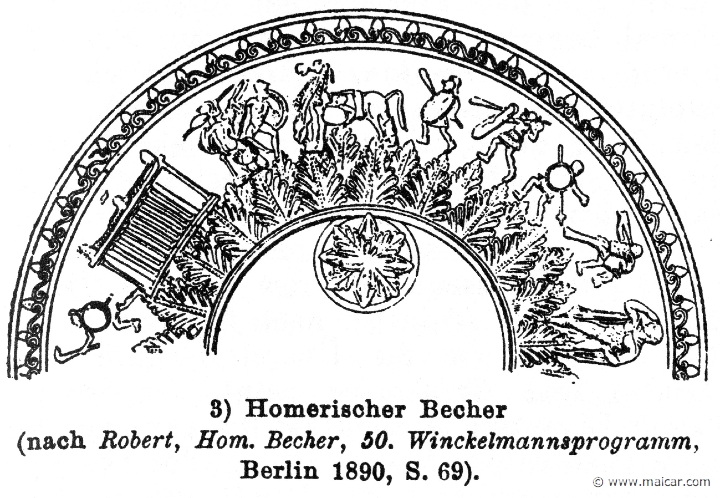 RIV-0941.jpg - RIV-0941: Homeric cup.Wilhelm Heinrich Roscher (Göttingen, 1845- Dresden, 1923), Ausfürliches Lexikon der griechisches und römisches Mythologie, 1884.