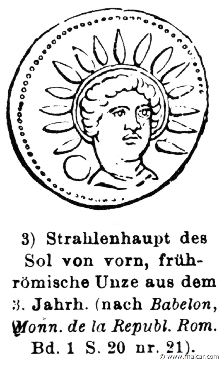 RIV-1091.jpg - RIV-1091: Head of Helius (Sol).Wilhelm Heinrich Roscher (Göttingen, 1845- Dresden, 1923), Ausfürliches Lexikon der griechisches und römisches Mythologie, 1884.