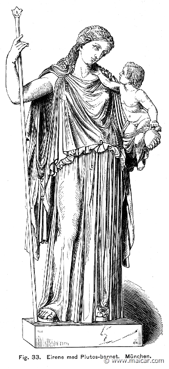 see073a.jpg - see073a: Eirene mit dem kleinen Plutus. Kopie nach einer Kultstatue des Kephisodot auf dem Markplatz von Athen (um 370 v. Chr.).