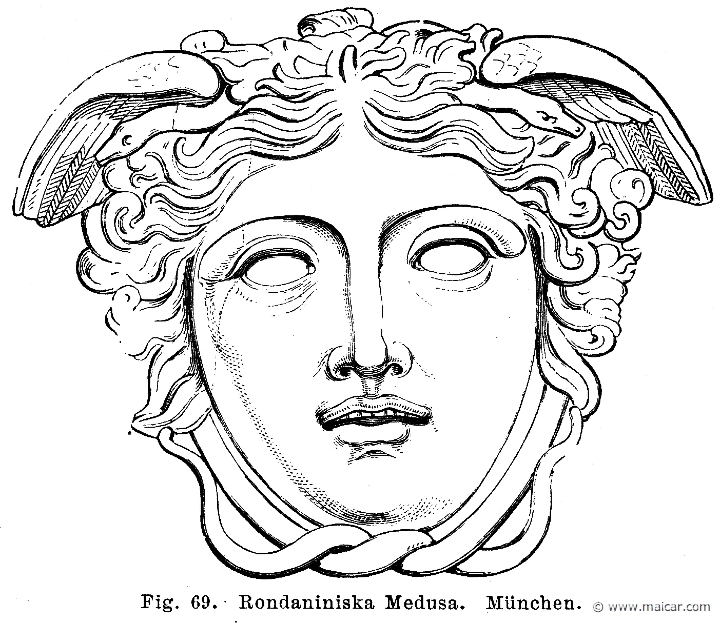 see182.jpg - see182: Medusa Rondanini, Phidias 440 BC.