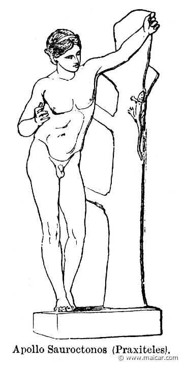 smi056.jpg - smi056: Apollo Sauroktonos or Lizard Slayer. Roman copy after a bronze by Praxiteles c. 350-330 BC.