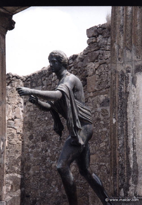 7401.jpg - 7401: Apollo, in front of the Temple of Apollo, Pompeii.