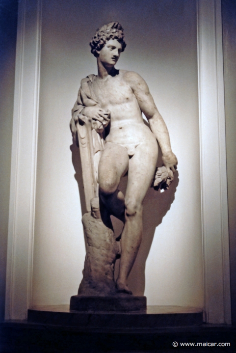 7720.jpg - 7720: Pierre de Franqueville called Francavilla 1548-1615: Apollo. Comissioned by Antonio di Zanobi Bracci in 1574 for the garden of the Villa Bracci at Rovezzano near Florence. Victoria and Albert Museum, London.