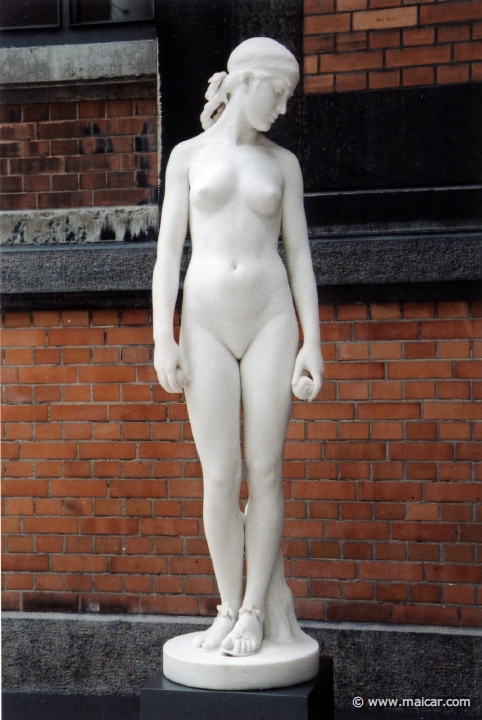 9412.jpg - 9412: Vilhelm Bissen 1836-1913: Atalanta, 1891. Marble. Statens Museum for Kunst, Copenhagen.