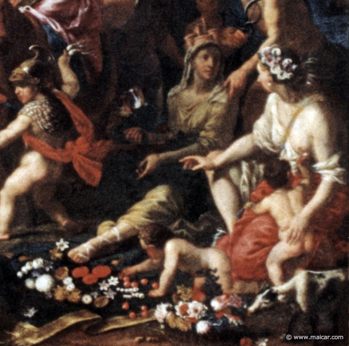 0930detail.jpg - 0930 (detail): Johan Heiss 1640-1704: Triumph of Flora, 1683. Germanisches Nationalmuseum, N√ºrnberg.