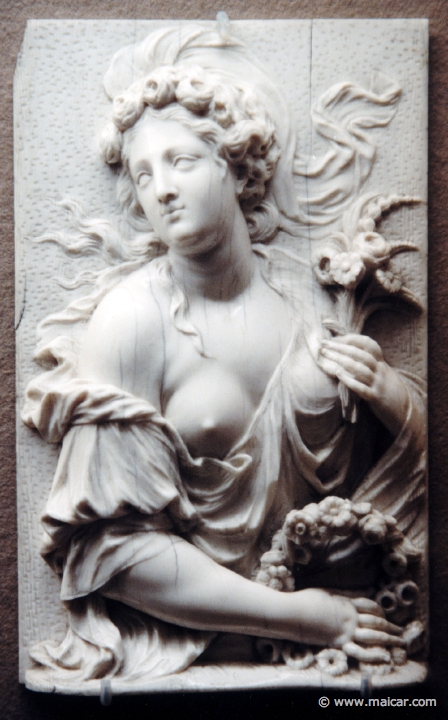 3402.jpg - 3402: Flora, ca 1680-90. Francis von Bossuit 1635-1692. Museum für Kunst und Gewerbe, Hamburg.