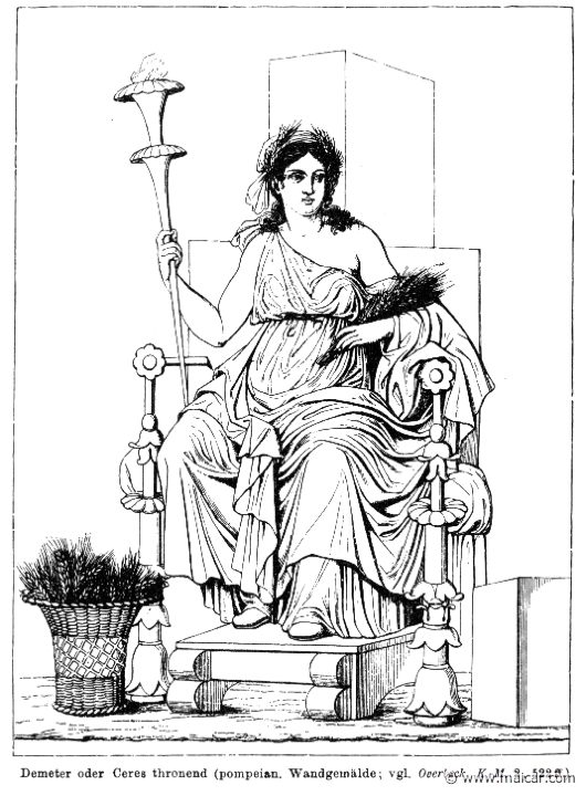 RI.1-0859.jpg - RI.1-0859: Demeter. Pompeian mural painting.Wilhelm Heinrich Roscher (Göttingen, 1845- Dresden, 1923), Ausfürliches Lexikon der griechisches und römisches Mythologie, 1884.