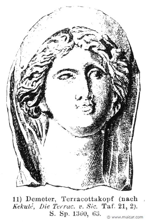 RII.1-1363.jpg - RII.1-1363: Demeter. Wilhelm Heinrich Roscher (Göttingen, 1845- Dresden, 1923), Ausfürliches Lexikon der griechisches und römisches Mythologie, 1884.