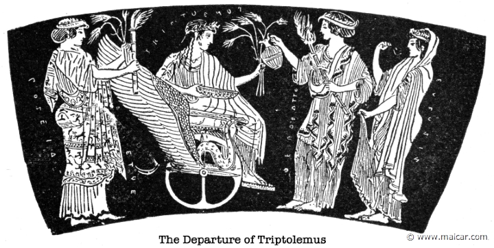 gay184.jpg - gay184: Triptolemus.Charles Mills Gayley, The Classic Myths in English Literature (1893).