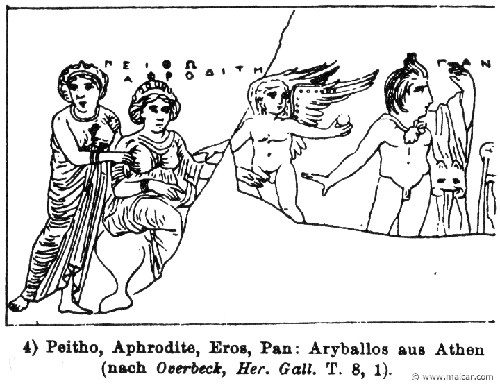 RIII.2-1803.jpg - RIII.2-1803: Peitho, Aphrodite, Eros, Pan.Wilhelm Heinrich Roscher (Göttingen, 1845- Dresden, 1923), Ausfürliches Lexikon der griechisches und römisches Mythologie, 1884.