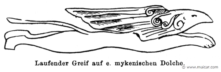 RI.2-1745b.jpg - RI.2-1745b: Griffin. Wilhelm Heinrich Roscher (Göttingen, 1845- Dresden, 1923), Ausfürliches Lexikon der griechisches und römisches Mythologie, 1884.