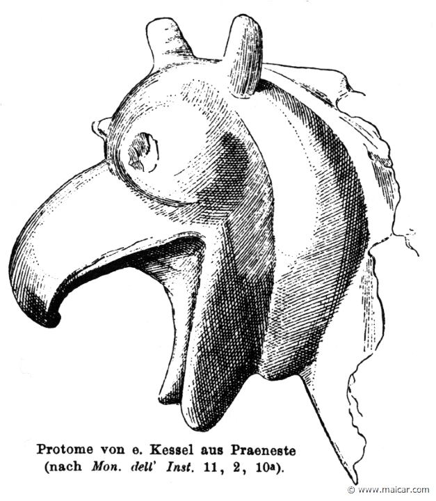 RI.2-1764.jpg - RI.2-1764: Griffin. Wilhelm Heinrich Roscher (Göttingen, 1845- Dresden, 1923), Ausfürliches Lexikon der griechisches und römisches Mythologie, 1884.