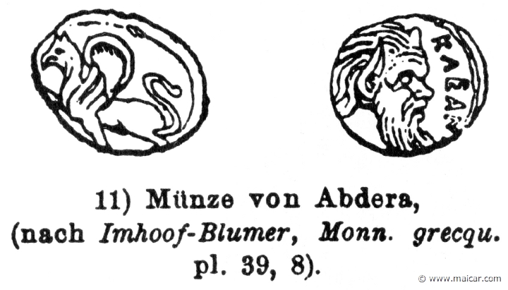 RIII.1-1430.jpg - RIII.1-1430: Pan, and griffin. Wilhelm Heinrich Roscher (Göttingen, 1845- Dresden, 1923), Ausfürliches Lexikon der griechisches und römisches Mythologie, 1884.