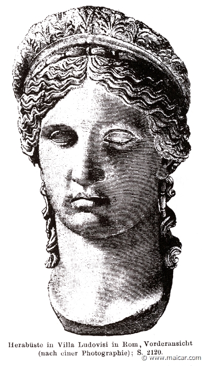 RI.2-2122.jpg - RI.2-2122: Hera Ludovisi.Wilhelm Heinrich Roscher (Göttingen, 1845- Dresden, 1923), Ausfürliches Lexikon der griechisches und römisches Mythologie, 1884.