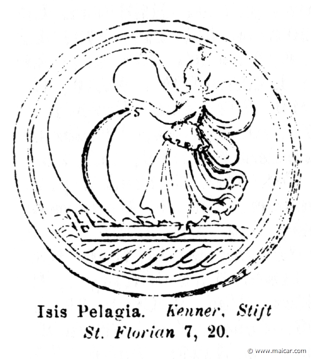 RII.1-0485.jpg - RII.1-0485: Isis. Wilhelm Heinrich Roscher (Göttingen, 1845- Dresden, 1923), Ausfürliches Lexikon der griechisches und römisches Mythologie, 1884.