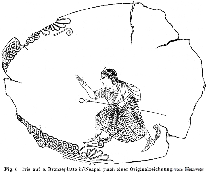 RII.1-0349.jpg - RII.1-0349: Iris. Wilhelm Heinrich Roscher (Göttingen, 1845- Dresden, 1923), Ausfürliches Lexikon der griechisches und römisches Mythologie, 1884.