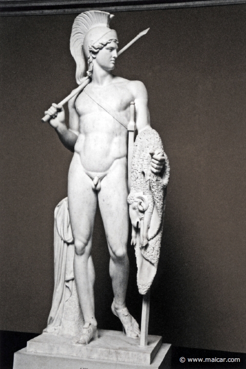 9022.jpg - 9022: Bertel Thorvaldsen 1770-1844: Jason with the Golden Fleece, 1828. The Thorvaldsen Museum, Copenhagen.