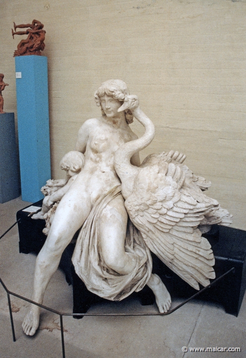 1837.jpg - 1837: Rudolph Tegner, 1873-1950: Leda and the swan, 1916-17. Rudolph Tegners Museum.