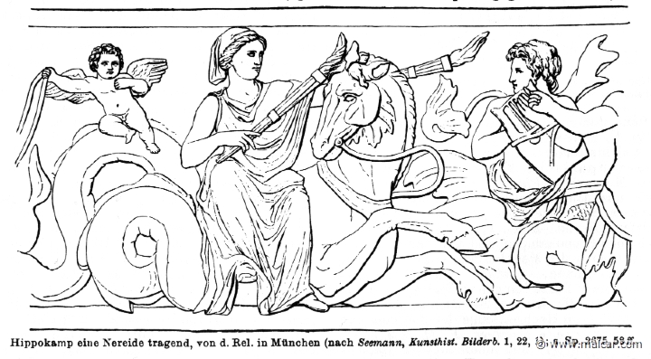 RI.2-2674.jpg - RI.2-2674: Nereid. Wilhelm Heinrich Roscher (Göttingen, 1845- Dresden, 1923), Ausfürliches Lexikon der griechisches und römisches Mythologie, 1884.