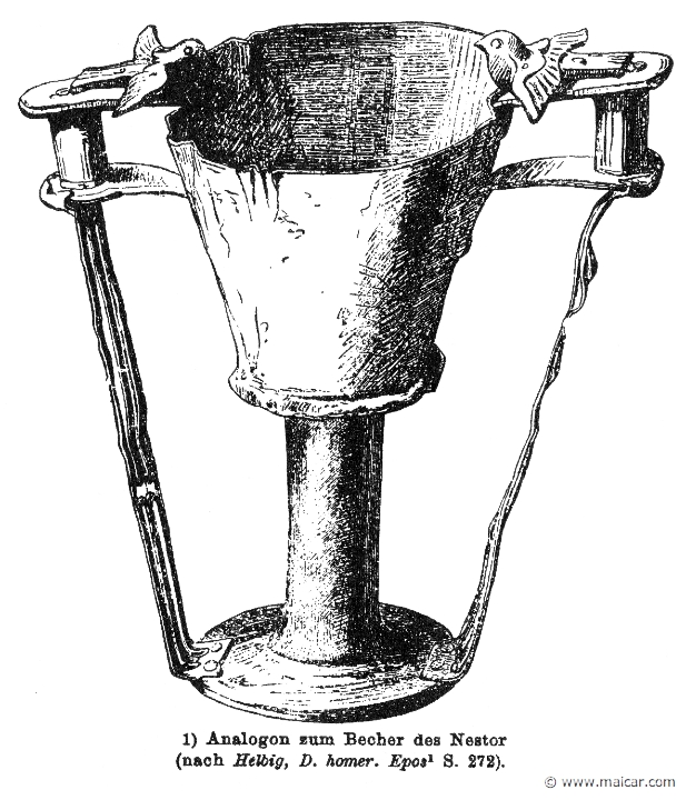 RIII.1-0281.jpg - RIII.1-0281: Nestor's Goblet. Wilhelm Heinrich Roscher (Göttingen, 1845- Dresden, 1923), Ausfürliches Lexikon der griechisches und römisches Mythologie, 1884.