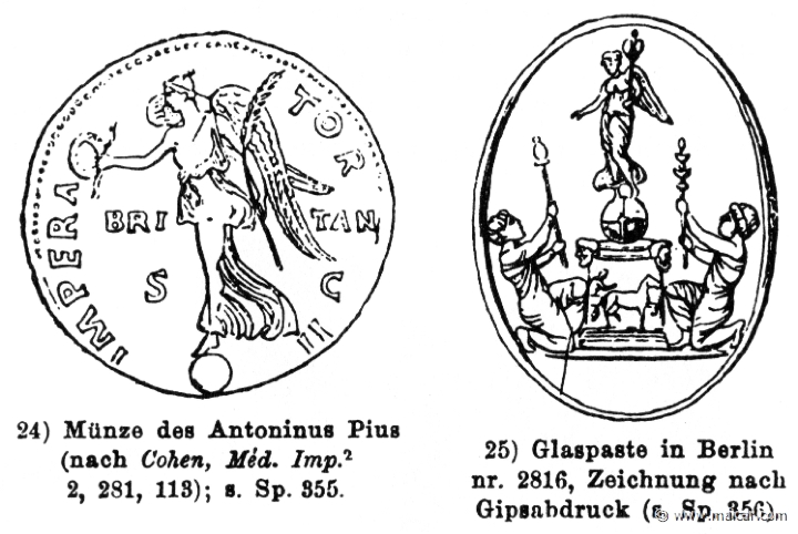 RIII.1-0354.jpg - RIII.1-0354: Nike. Wilhelm Heinrich Roscher (Göttingen, 1845- Dresden, 1923), Ausfürliches Lexikon der griechisches und römisches Mythologie, 1884.