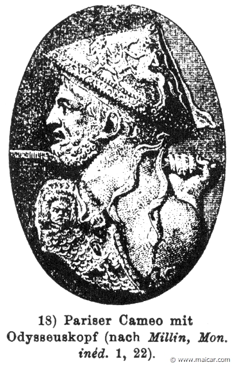 RIII.1-0679.jpg - RIII.1-0679: Odysseus. Wilhelm Heinrich Roscher (Göttingen, 1845- Dresden, 1923), Ausfürliches Lexikon der griechisches und römisches Mythologie, 1884.