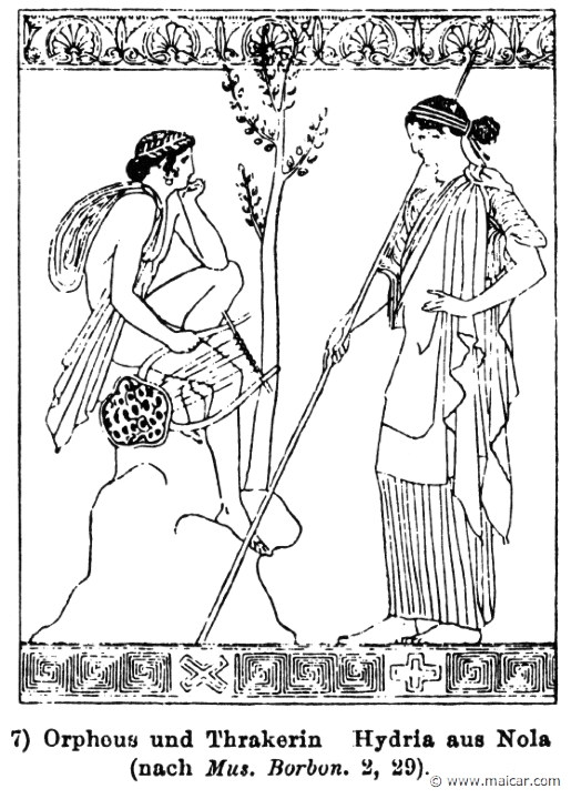 RIII.1-1182b.jpg - RIII.1-1182b: Orpheus and Thracian woman.Wilhelm Heinrich Roscher (Göttingen, 1845- Dresden, 1923), Ausfürliches Lexikon der griechisches und römisches Mythologie, 1884.