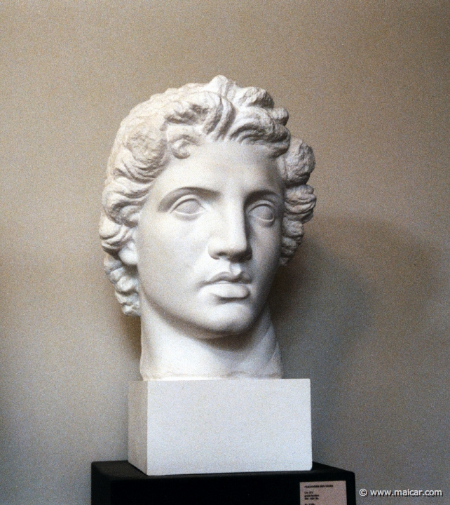 5002.jpg - 5002: Alexander 356-323 BC. Ny Carlsberg Glyptotek, Copenhagen.