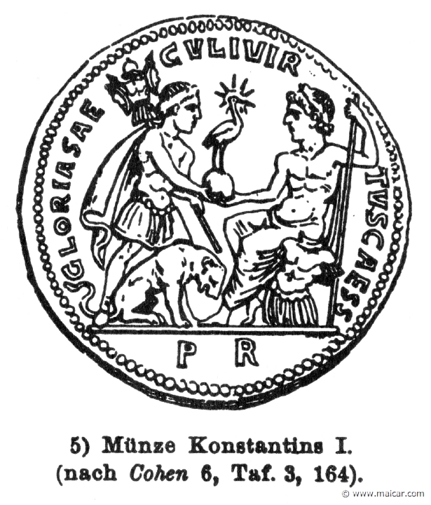 RIII.2-3466b.jpg - RIII.2-3466b: Phoenix the bird. Wilhelm Heinrich Roscher (Göttingen, 1845- Dresden, 1923), Ausfürliches Lexikon der griechisches und römisches Mythologie, 1884.